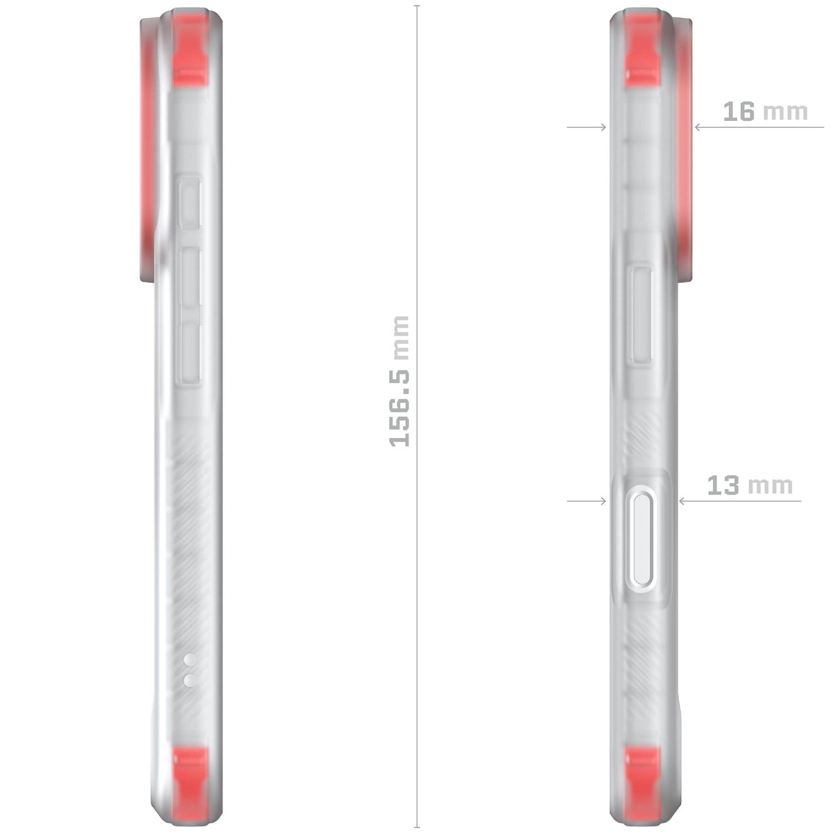 iPhone 18 Pro Case Clear MagSafe Protective Phone Cover Shockproof Magnetic Mag Safe Slim Thin
