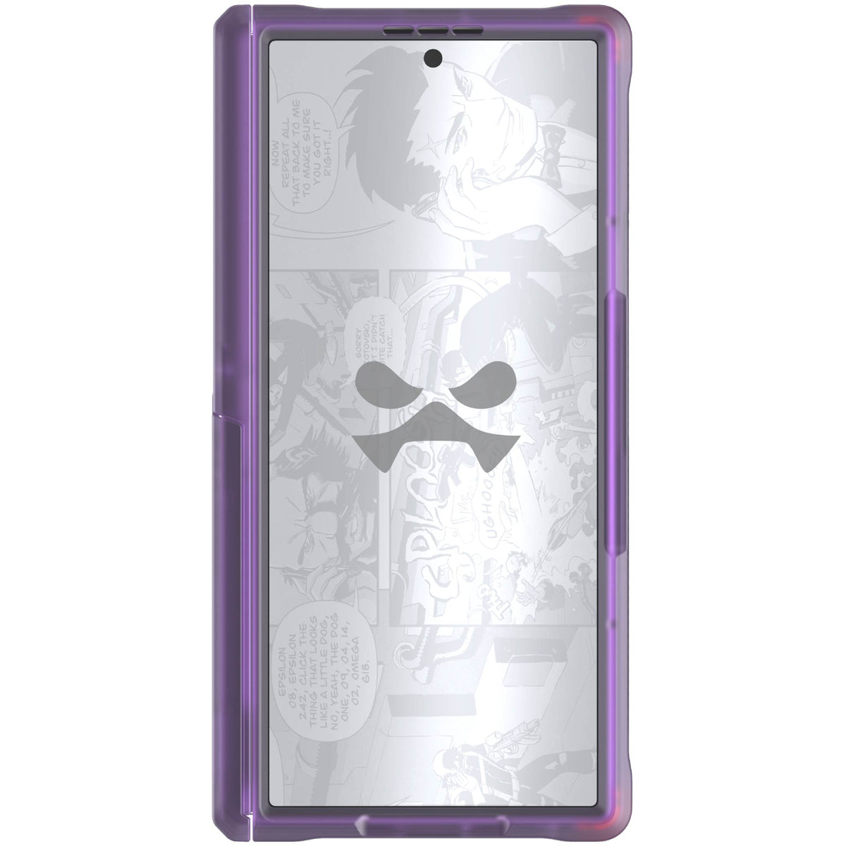 ZFold7 Case Purple MagSafe Kickstand Magnetic