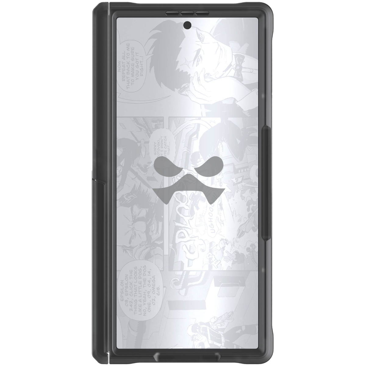 Galaxy Fold 7 Smoke Matte Case MagSafe Kickstand Magnetic