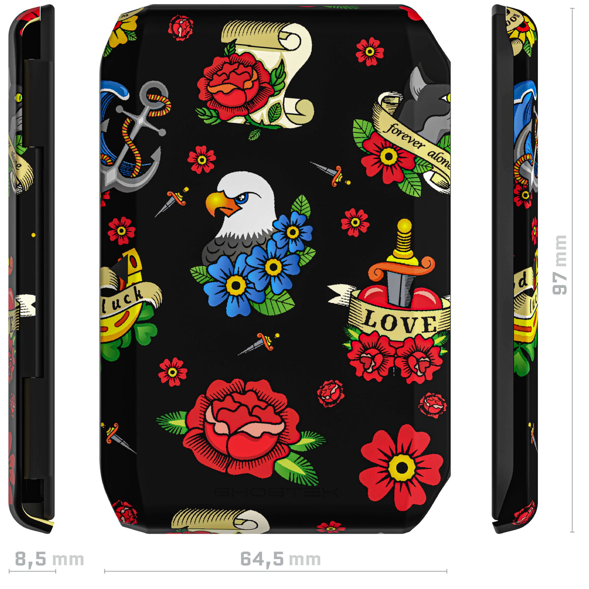Love Hurts Print MagSafe Wallet