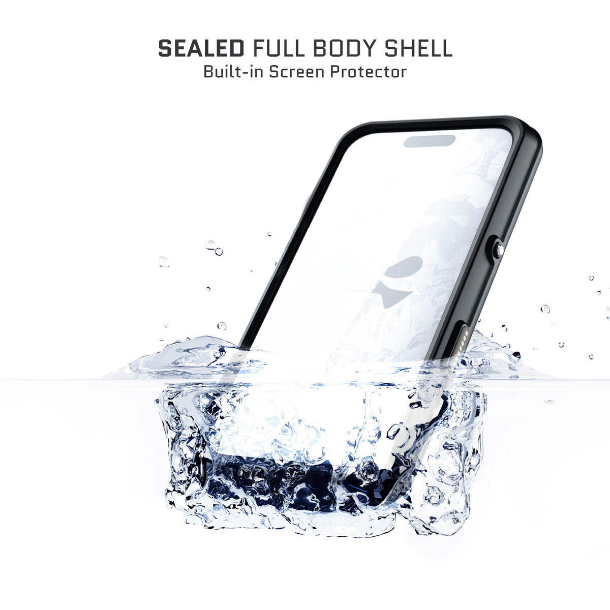 iPhone Air Waterproof Case with Screen Protector Rugged
