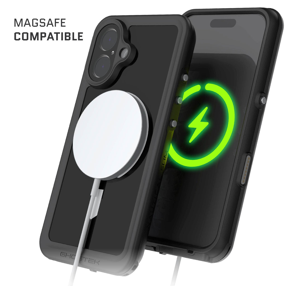 iPhone 17 Waterproof Case MagSafe Protective Phone Cover Underwater Full Body