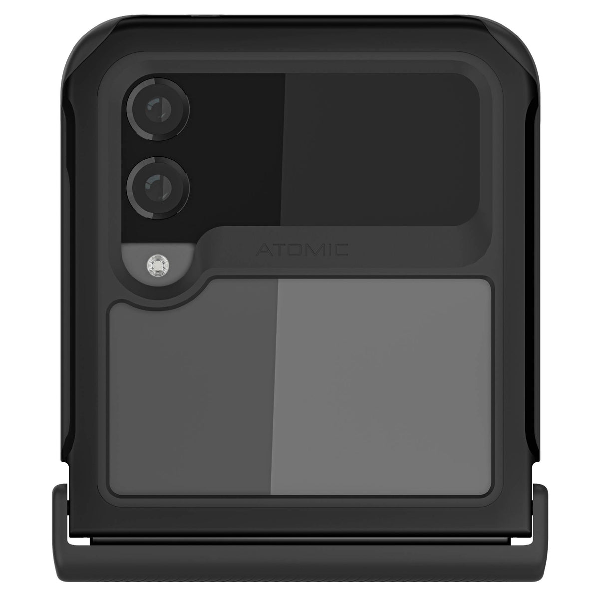 Galaxy Z Flip4 Case Black Metal