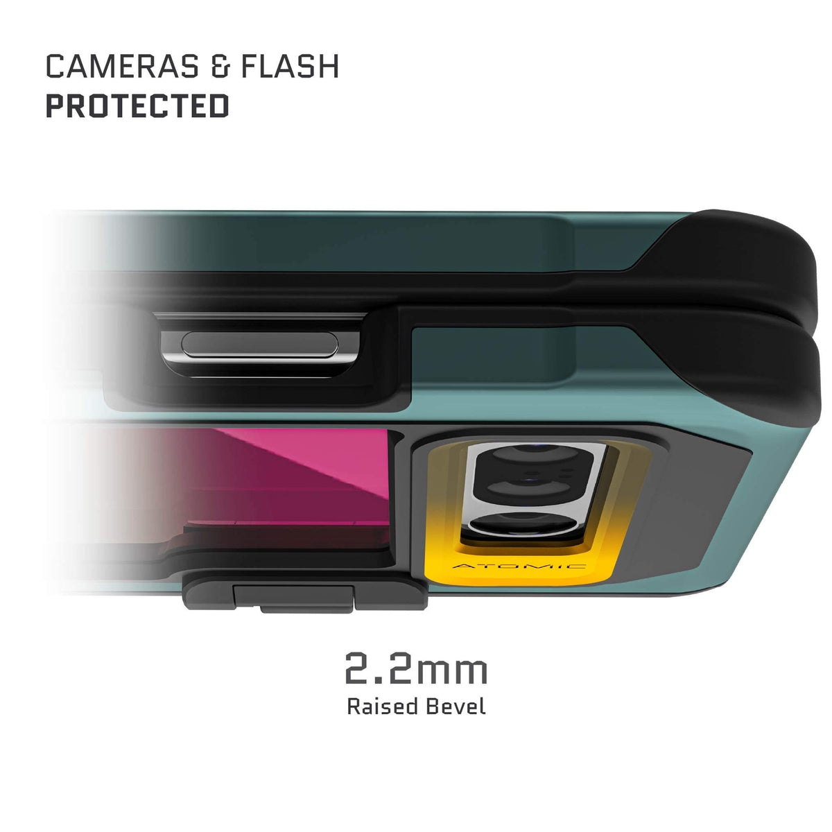 Google Pixel Fold Case Green Hinge Cover
