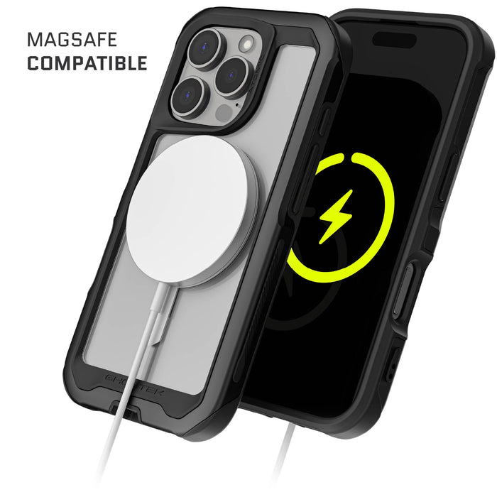 iPhone 16 Pro MagSafe Case Black Metal