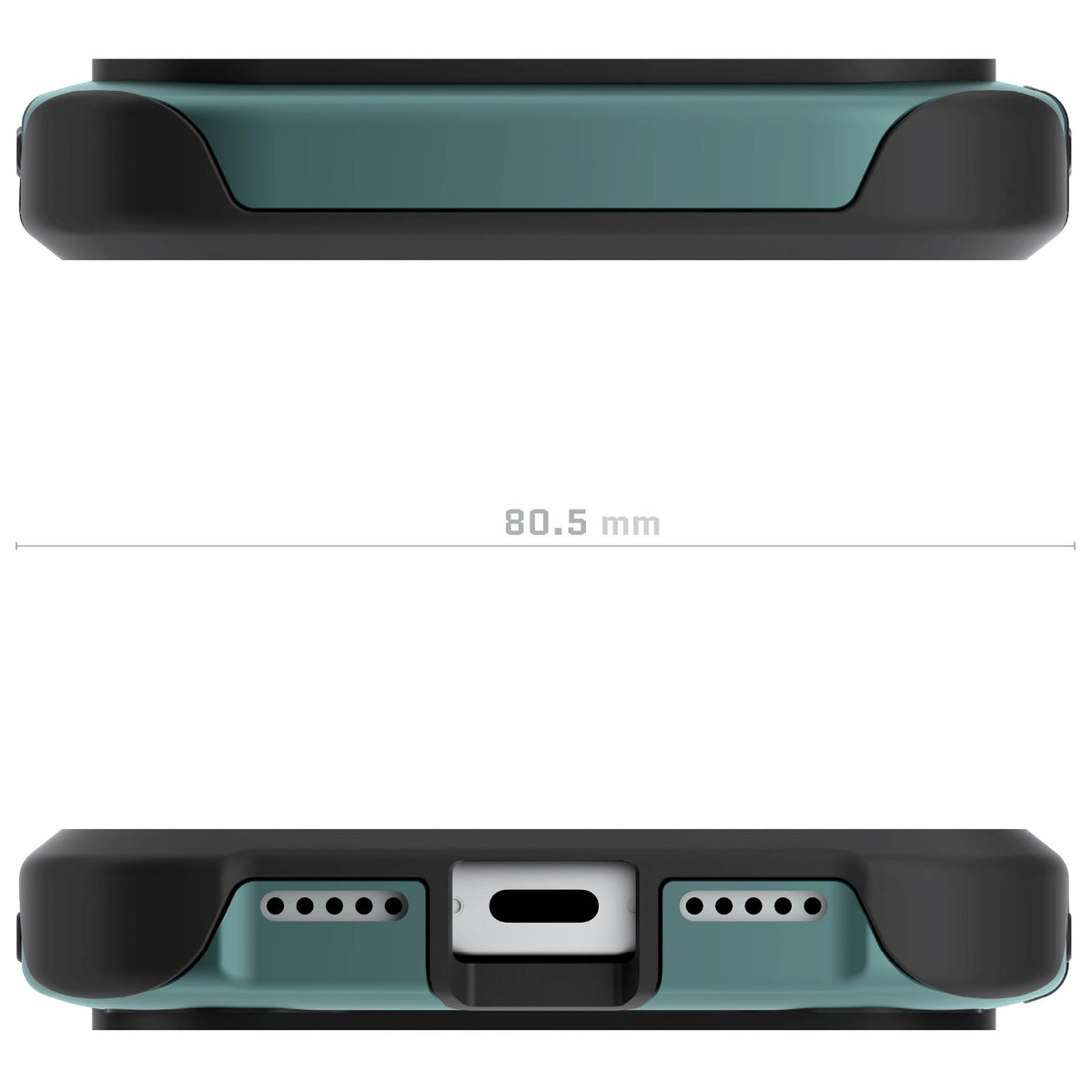 iPhone 18 Pro Case Green MagSafe Aluminum Metal Bumper Clear Protective Phone Cover