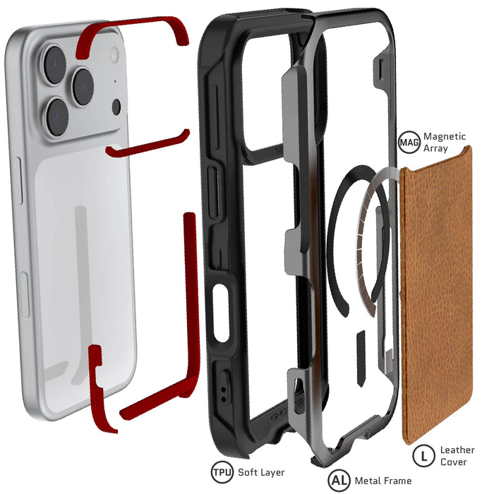 iPhone 17 Pro / Max Aluminum MagSafe Cases — ATOMIC