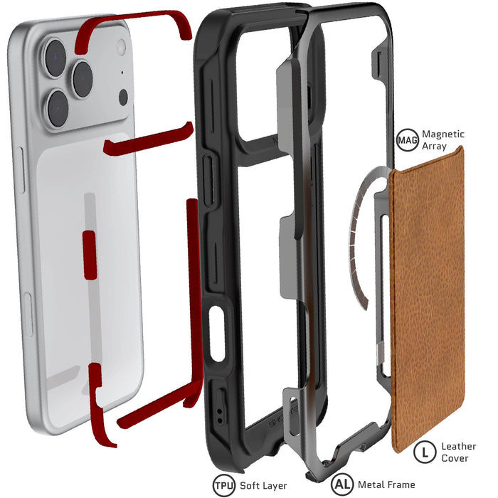iPhone 17 Pro / Max Aluminum MagSafe Cases — ATOMIC