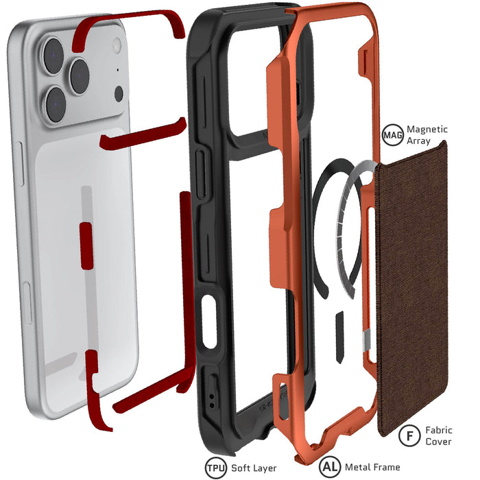 iPhone 17 Pro / Max Aluminum MagSafe Cases — ATOMIC