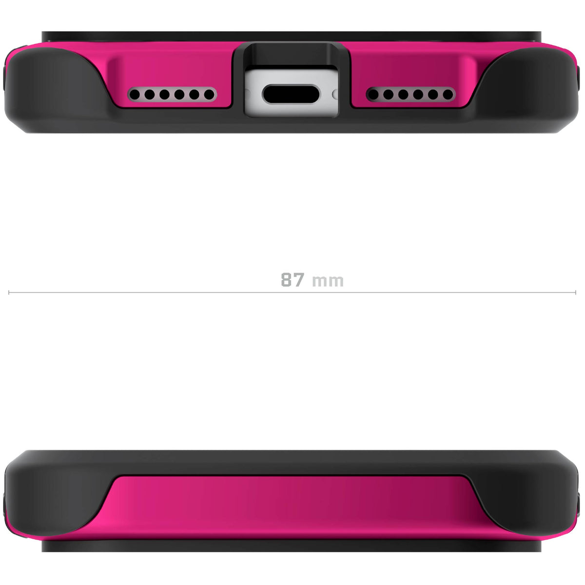 Apple iPhone 18 Pro Max Case Pink Metal Aluminum MagSafe Protective Phone Cover
