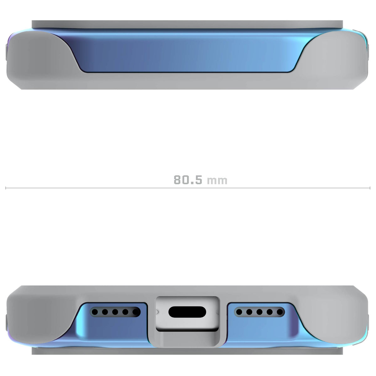Apple iPhone 18 Pro Case Prismatic MagSafe Aluminum Metal Bumper Clear Protective Phone Cover