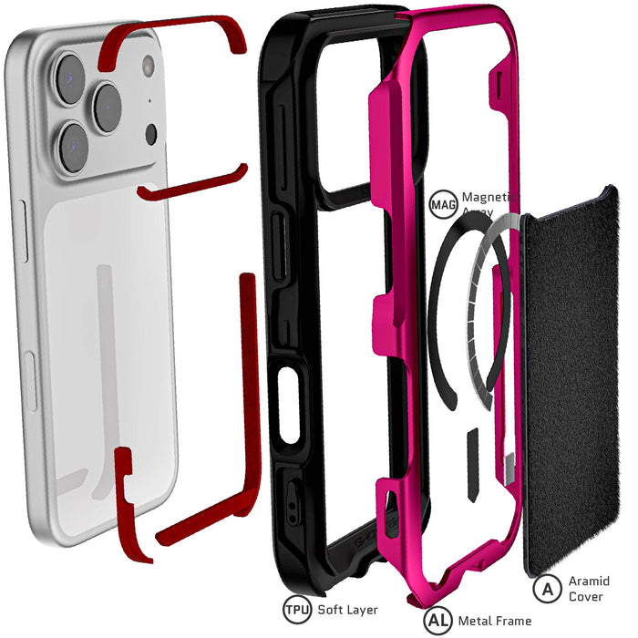 iPhone 17 Pro / Max Aluminum MagSafe Cases — ATOMIC