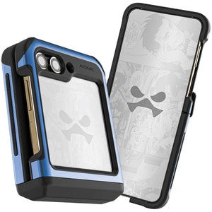 
                                Galaxy Flip 5 Protective Clear Aluminum Cases — ATOMIC slim