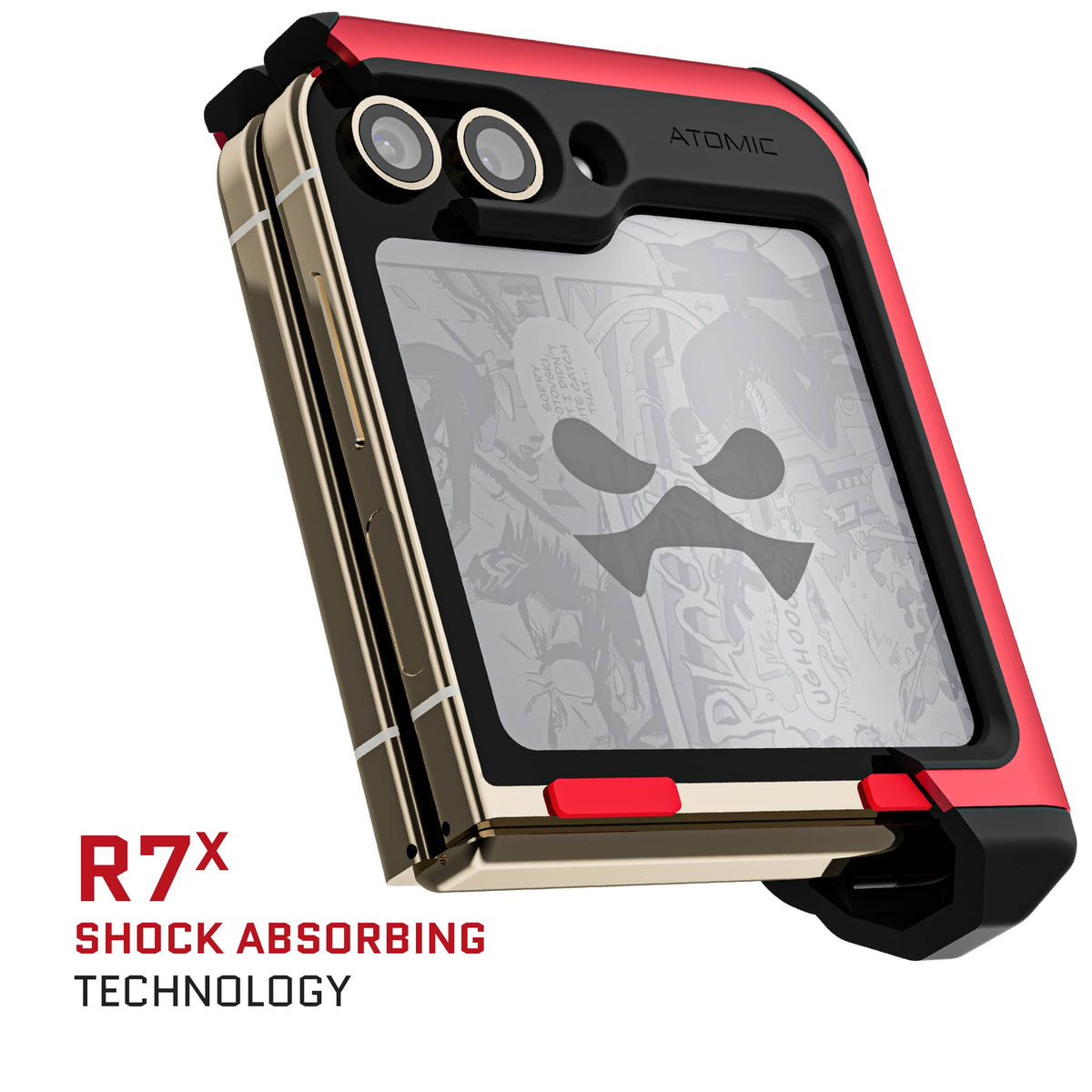 Samsung Z Flip 5 Case Red