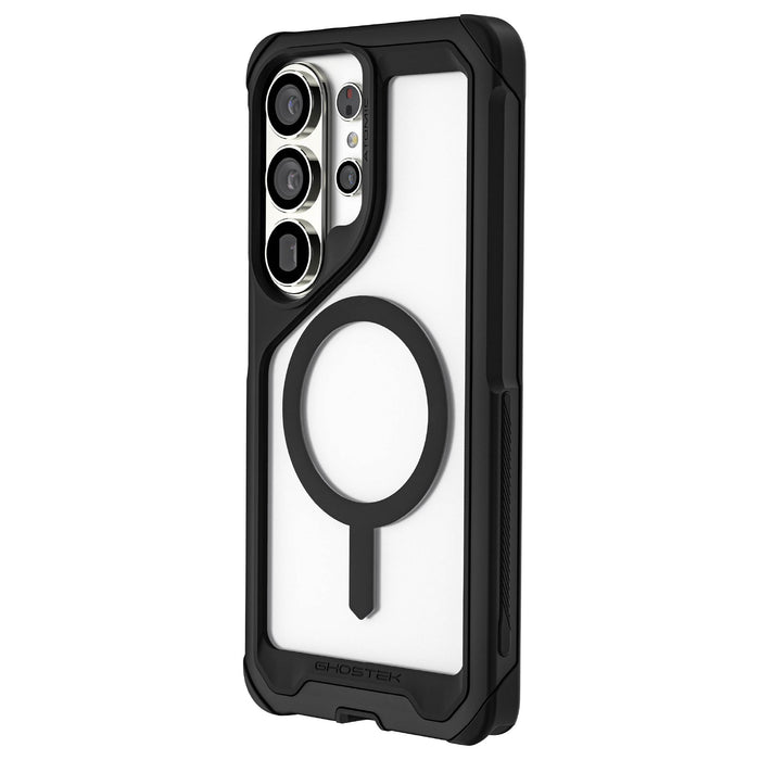 Clear Galaxy S26 Ultra Case MagSafe Metal Protective Phone Cover Black Shockproof Heavy Duty