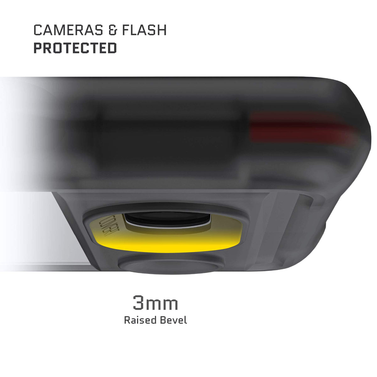 Google Pixel 7a Clear Case Black