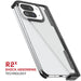 Pixel 10 Pro Fold Case Smoke Matte Clear Protective Phone Cover Kickstand