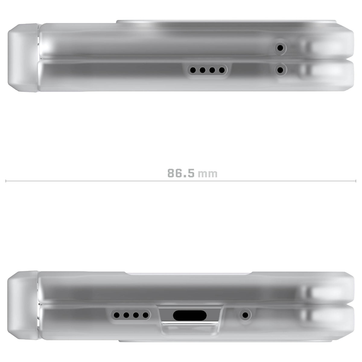 Pixel 10 Pro Fold Case Clear Matte