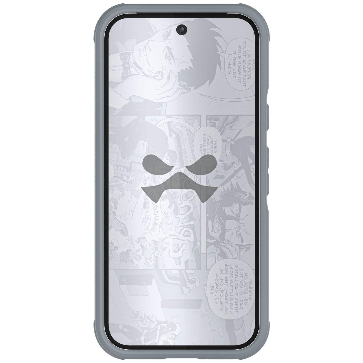 Pixel 9 Pro Protective Phone Case Clear Gray Cover Silicone