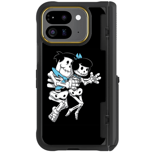 Google Pixel 9 Pro Fold Sleeping Together Museum Edition by RX Strip Artist Artwork Protective Phone Case Limited Edition Collab Cover