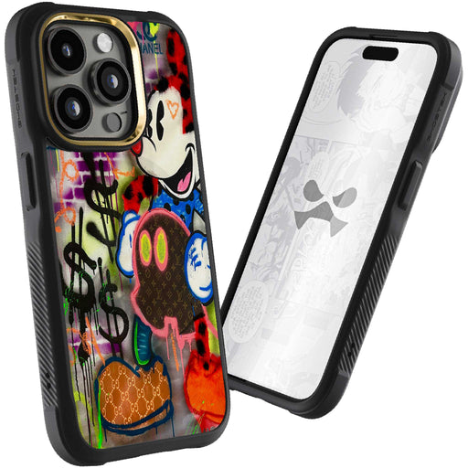 Apple iPhone 15 Pro Mickey Mouse Plush Fashion Case