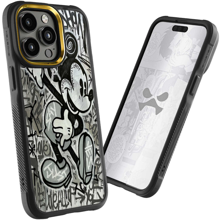 Apple iPhone 15 Pro Max Mickey Mouse Everything Turns Grey Case