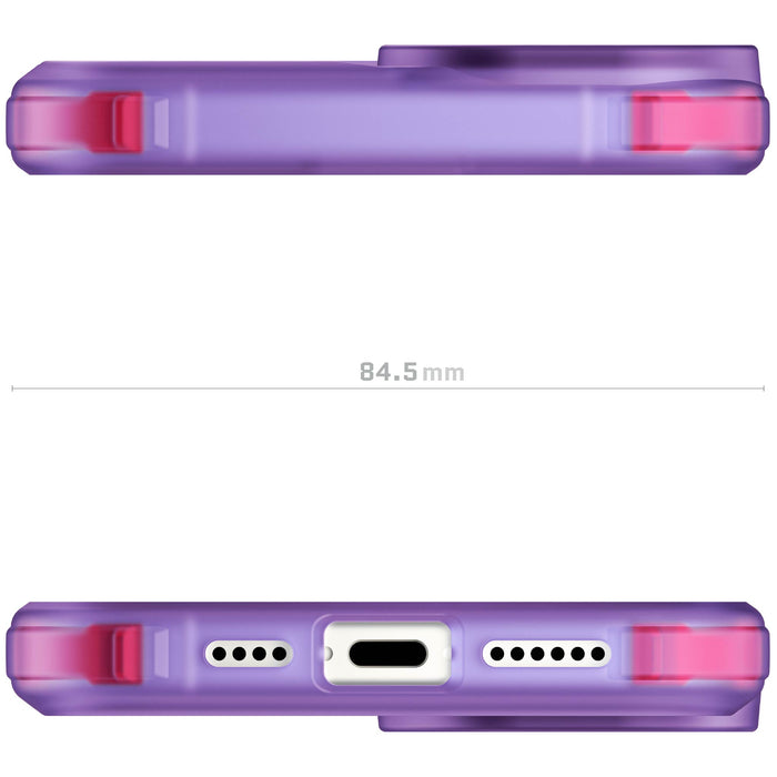 Apple iPhone 16 Plus MagSafe Clear Purple Protective Phone Case Cover