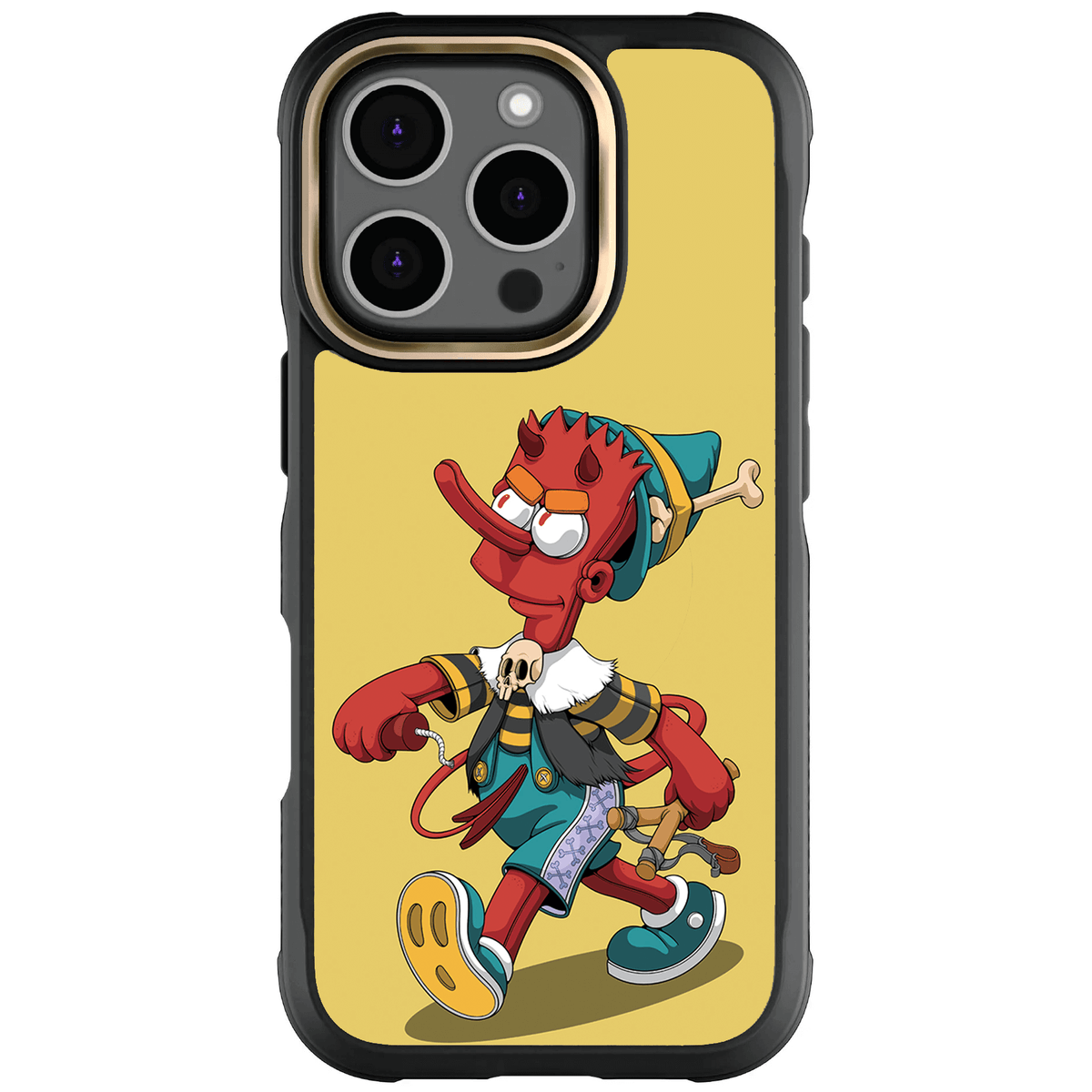 iPhone 16 Pro BAROCCHIO DEVIL by Dhani Barragán Artist Artwork Protective Phone Case Limited Edition Collab Cover