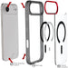 iPhone Air Case Smoke MagSafe Protective Phone Cover Magnetic