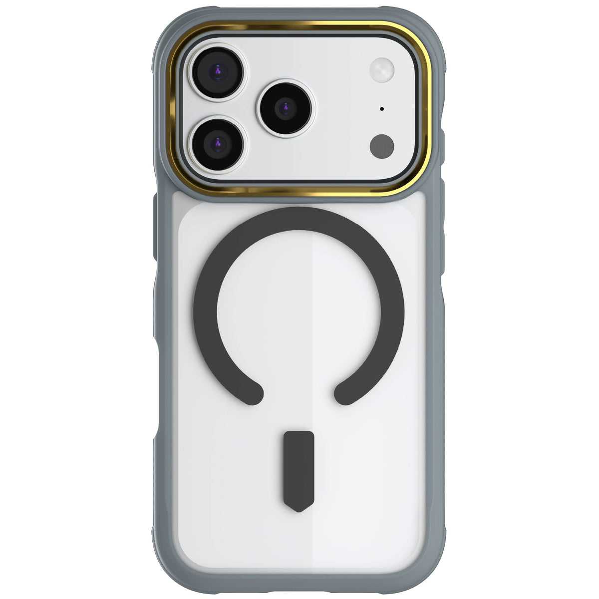 iPhone 18 Pro Case Gray Clear MagSafe Protective Phone Cover Shockproof Magnetic Mag Safe Slim Thin