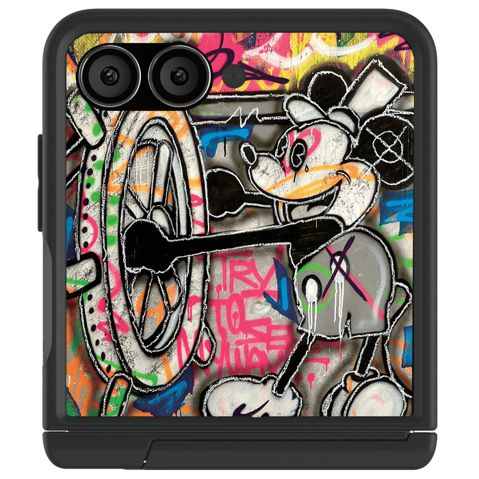 Samsung Galaxy Z Flip 7 Mickey Mouse My Way Case Artist Collab Artwork Phone Cover