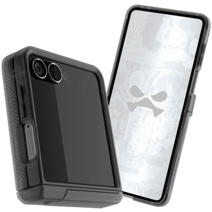 
                              Galaxy Z Flip 7 Protective Clear MagSafe Case  — COVERT