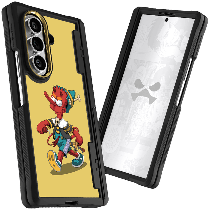 Samsung Galaxy Z Fold 7 BAROCCHIO DEVIL by Dhani Barragán Artist Artwork Protective Phone Case Limited Edition Collab Cover