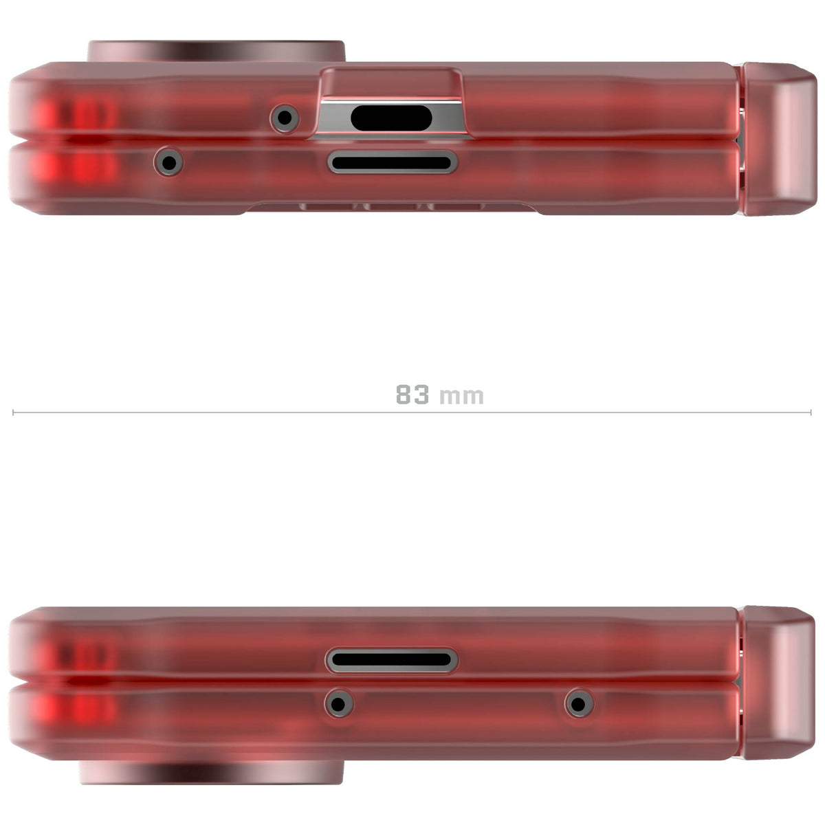 Samsung Galaxy Fold7 Pink Phone Case MagSafe Kickstand Magnetic