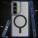 Galaxy S26 Clear Case MagSafe Protective Phone Cover Magnetic Ring Shockproof Premium Blue Matte