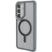 Galaxy S26 Plus Clear Case MagSafe Protective Phone Cover Magnetic Ring Shockproof Premium Cool Gray