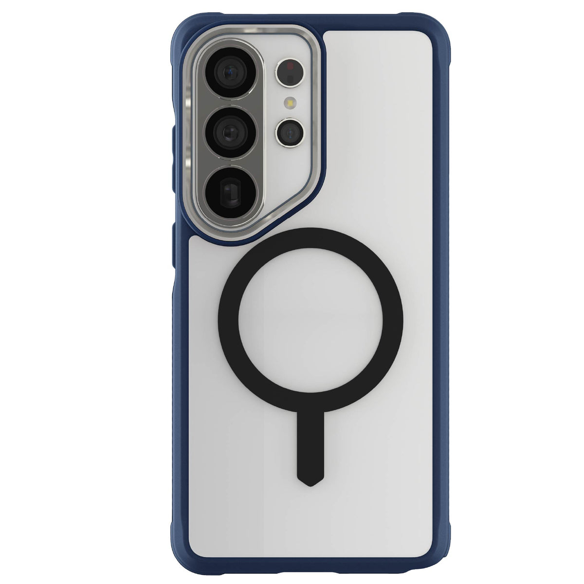 Galaxy S26 Ultra Clear Case MagSafe Protective Phone Cover Magnetic Ring Shockproof Premium Blue Matte