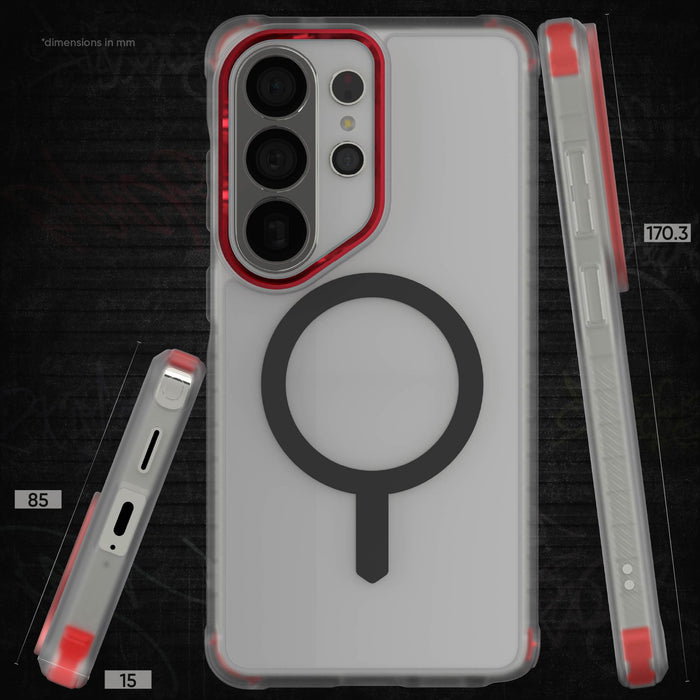 Samsung Galaxy S26 Ultra Clear Case MagSafe Protective Phone Cover Magnetic Ring Shockproof Premium