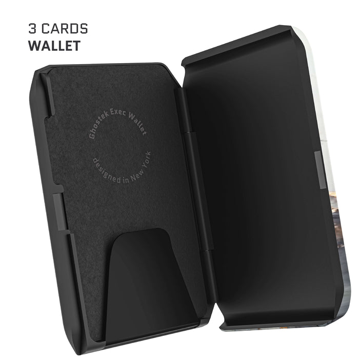 Marble MagSafe Magnetic Wallet Credit Card Holder