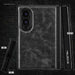 Galaxy Z Fold 8 Case Leather Black