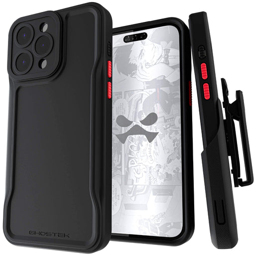 iPhone 15 Pro Max Heavy Duty Case with Holster