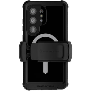 
                                Galaxy S25 / Plus / Ultra Waterproof Case MagSafe with Belt Clip Holster — NAUTICAL