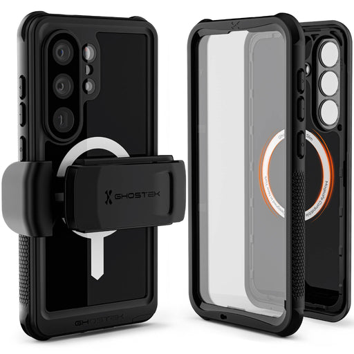 Samsung Galaxy S26 Ultra Case Waterproof with Screen Protector, MagSafe and Belt Clip Holster Full Body Heavy Duty