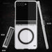 Samsung Galaxy Z Flip 8 Case Clear MagSafe Hinge Cover