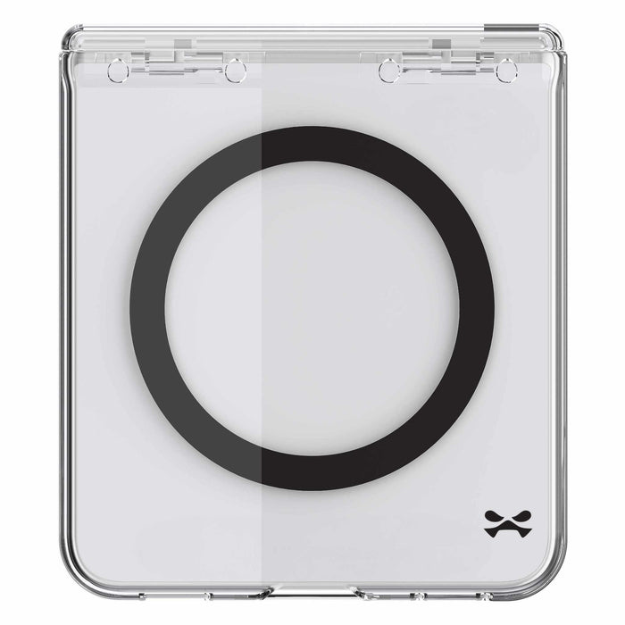 Samsung Z Flip 8 Case Clear MagSafe Hinge Cover