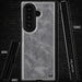 Galaxy Z Fold 8 Ultra Gray Leather Case with MagSafe and Screen Protector