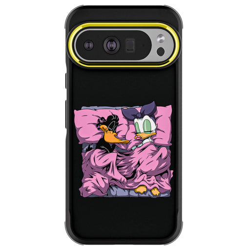 Pixel 10 Pro XL Sleeping Together Plastic Edition by RX Strip Artist Artwork Protective Phone Case Limited Edition Collab Cover