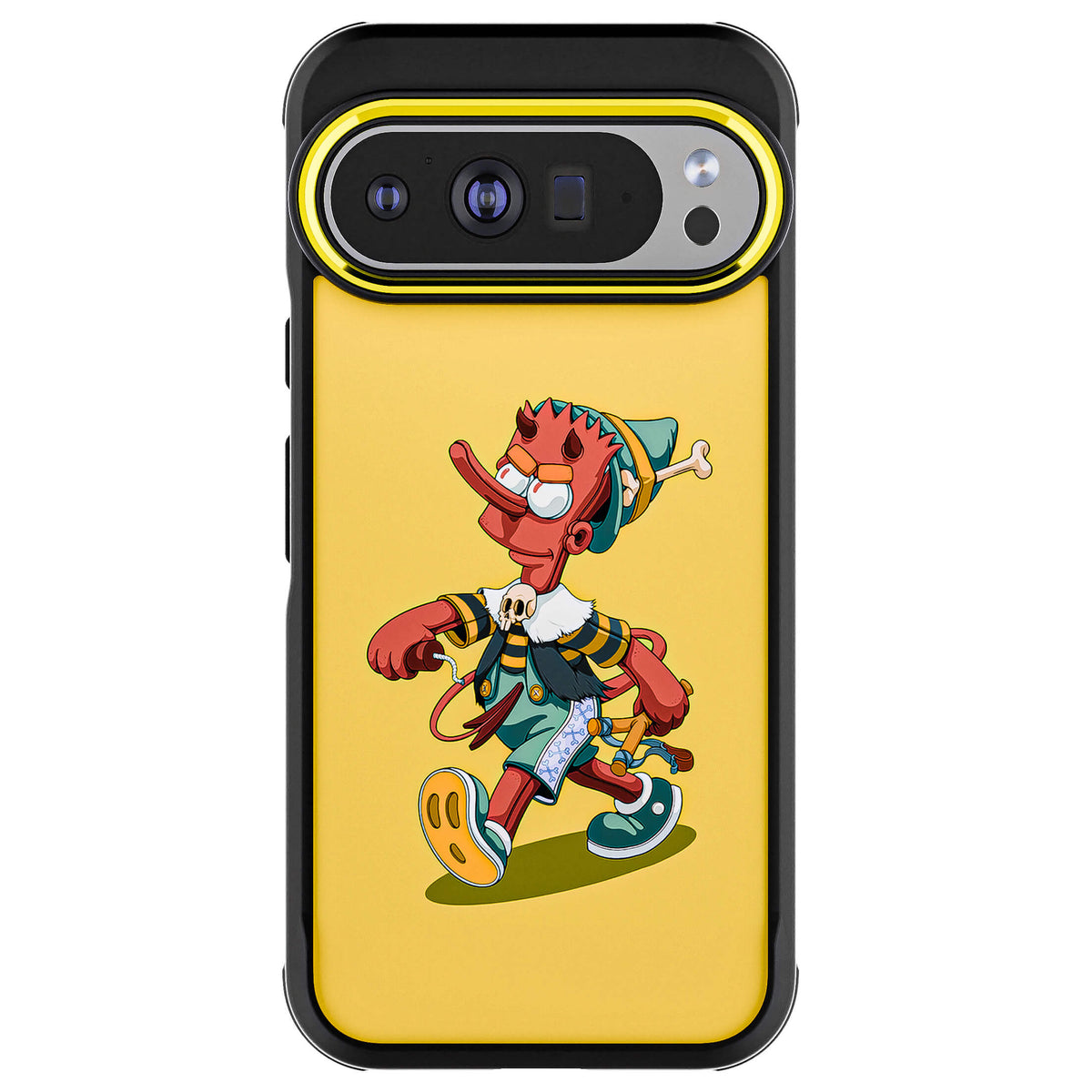 Pixel 10 Pro XL BAROCCHIO DEVIL by Dhani Barragán Artist Artwork Protective Phone Case Limited Edition Collab Cover