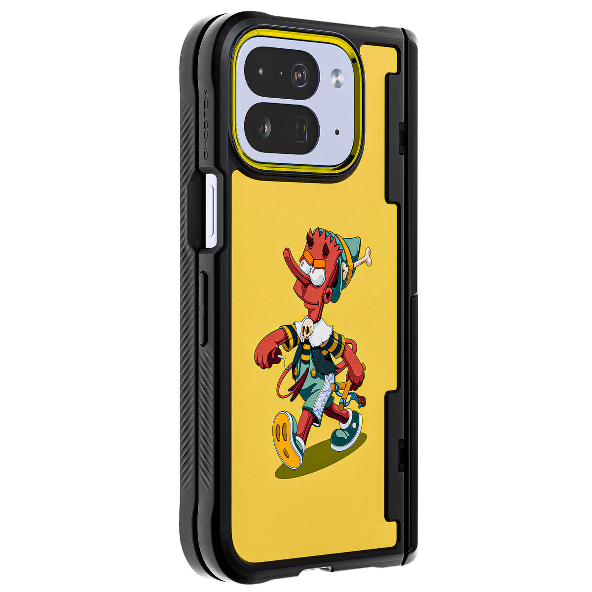 Pixel 10 Pro Fold BAROCCHIO DEVIL by Dhani Barragán Artist Artwork Protective Phone Case Limited Edition Collab Cover