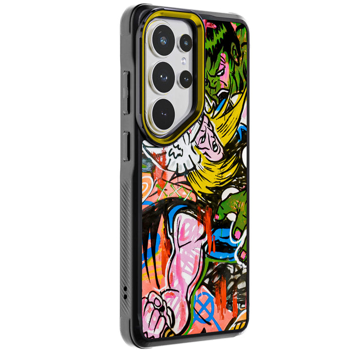 Thor vs Hulk - Spraypaint Art <br>by Doped Out M — Limited Edition COVERT